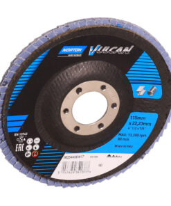 NORTON Vulcan Zirconia - Flap Discs 115 x 22.23 mm - 60 Grit