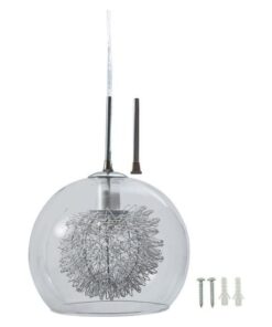 Nova Pendant 1 Light - Clear
