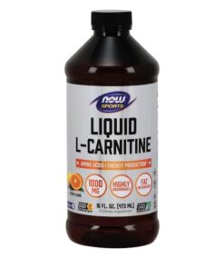 NOW Foods Sports Liquid L Carnitine - Citrus - 473ml
