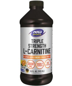 NOW Sports L-Carnitine, Triple Strength Liquid - 473ml/16 fl. oz.