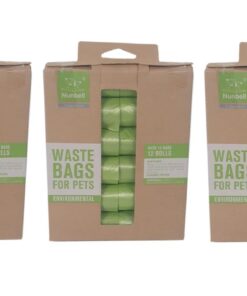 Nunbell Bio-Degradable Pet Waste Bags - 36 Rolls