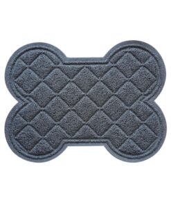 Nunbell Bone Shaped Litter Trapper Mat