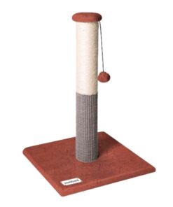 Nunbell Cat Scratching Post - Rust