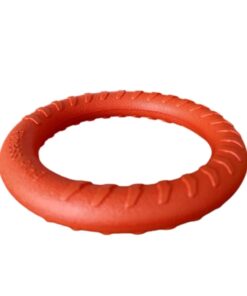 Nunbell Dog Chew Ring Training Toy - Orange - L