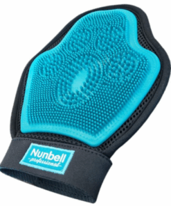 Nunbell Grooming / De-Shedding / Bathing Glove For Cats and Dogs - Turqoise