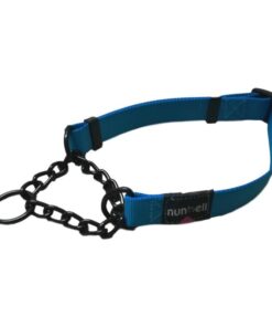 Nunbell Large Adjustable Half Check Collars - Light Blue