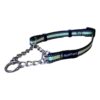 Nunbell Medium Reflective Half Check Collar - Green