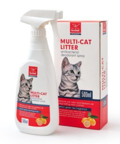 Nunbell Multi-Cat Litter Antibacterial Deodorant Spray 500 ml