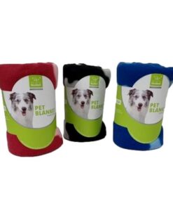 Nunbell Pet Fleece Blanket (90cmx120cm) - Pack of 3