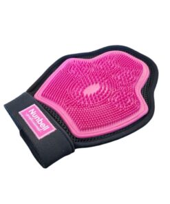 Nunbell Pet Washing & Grooming Mitten - Pink