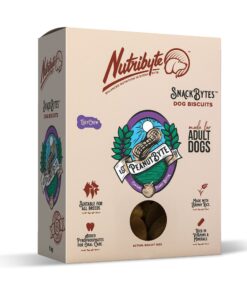 Nutribyte - Snackbyte - Peanutbyte - Adult - Dog Biscuits - 500g