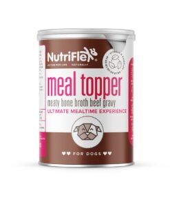 NutriFlex Bone Broth Gravy Meal Topper For Dogs 180g