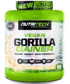 Nutritech Vegan Gorilla Gainer - Mountain Vanilla - 4kg