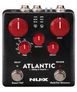 NUX Atlantic Multi Delay and Reverb Effect Pedal