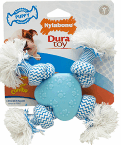 Nylabone PuppyChew Rope 'n Heart