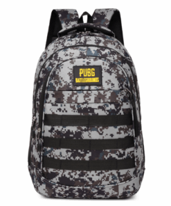Nylon Backpack Large-Capacity For Travel And Camping Bag Backpack - dark grey camouflage