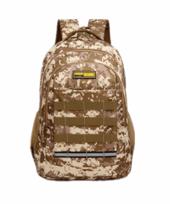 Nylon Backpack Large-Capacity For Travel And Camping Bag Backpack - desert camouflage