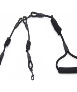 Nylon Double Dog Leash/Lead (Please Select Size) - S