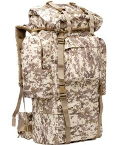 Nylon Water Resistant Backpack - Digital Camo