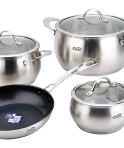 O2 7 Piece Belly Pot Set
