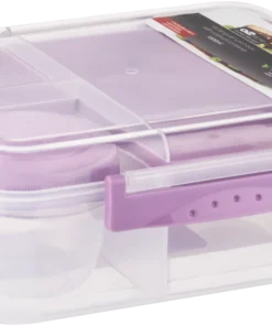 O2 Bento Lunch Box Lilac 1500ml