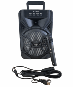 O8K 6.5" Karaoke Speaker with Mic, and LED Light - BT-604