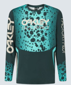 Oakley Maven RC Long Sleeve Mountain Bike Jersey - Green Frog - M