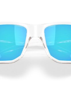 Oakley Men's Gibston XL Sunglasses - Clear/Prizm Sapphire Polarized