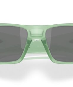 Oakley Men's Heliostat Sunglasses - Matt Transparent Jade/Prizm Black
