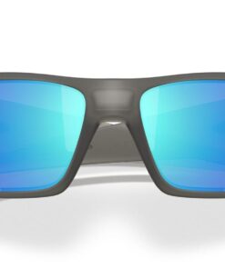 Oakley Men's Heliostat Sunglasses - Matte Grey Smoke/Prizm Sapphire Polarized