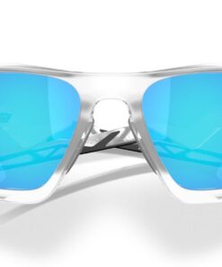 Oakley Men's Lateralis Sunglasses - Matte Clear/Prizm Sapphire