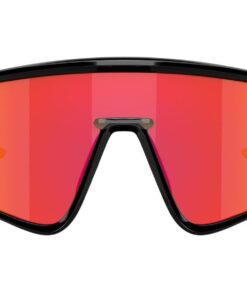 Oakley Unisex Latch Panel Sunglasses - Black/Prizm Ruby