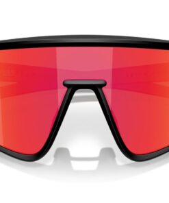 Oakley Unisex Latch Panel Sunglasses - Matte Black/Prizm Ruby