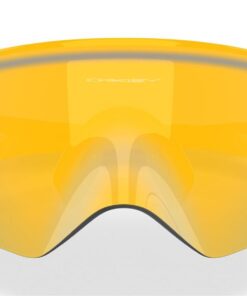 Oakley Unisex QNTM Kato Sunglasses - Transparent Light Curry/Prizm 24K