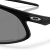 Oakley Unisex RSLV Sunglasses - Matte Black/Prizm Black