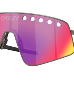 Oakley Unisex Sutro TI Sweep Sunglasses - Matte Gunmetal/Prizm Road