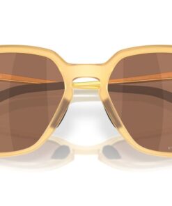 Oakley Women's Sielo SQ Sunglasses - Matte Transparent Light Curry/Prizm Tungsten