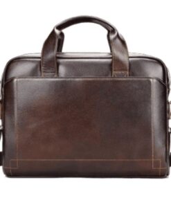 OB Leather Laptop bag - 13.5 Inch - Coffee