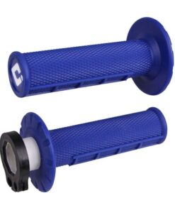 ODI V2 Lock-On Half Waffle Grips - Blue