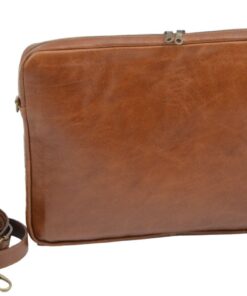Office Notebook Crossbody sleeve - Pecan