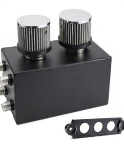 Oil catch can 1L with 2 breathers