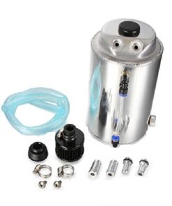 Oil catch can 2L with breather universal round tank