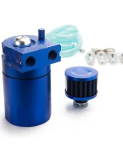 Oil catch can blue 300ml with breather filter