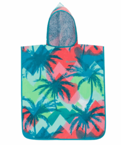 Olaian Kids' Surf Poncho 110 to 135 cm - 500 Sweet