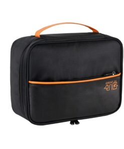 Olive Tree - 2-Layer Waterproof Travel Digital Accessories Bag - Black