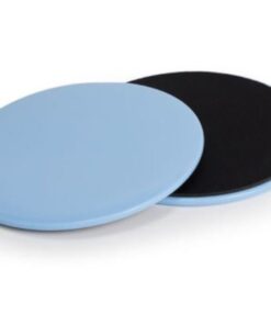Olive Tree - 2 Piece Exercise Sliding Gliding Discs Fitness Sliders - Blue