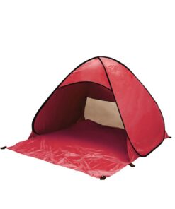 Olive Tree - Instant Beach Tent UV Protection - Red
