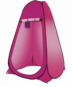 Olive Tree - Instant Outdoor Privacy / Shower Tent for Camping - Pink