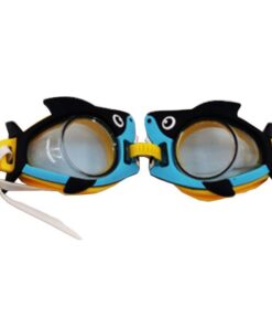 Olive Tree-Junior Swimming Goggles for Toddler Children Kids-Blue Shark