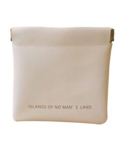 Olive Tree - Mini Lipstick Bag Cosmetics Storage Case - White